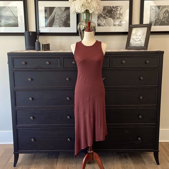 Anthropologie Dresses & Skirts - Anthropologie Bordeaux Ripped Dress